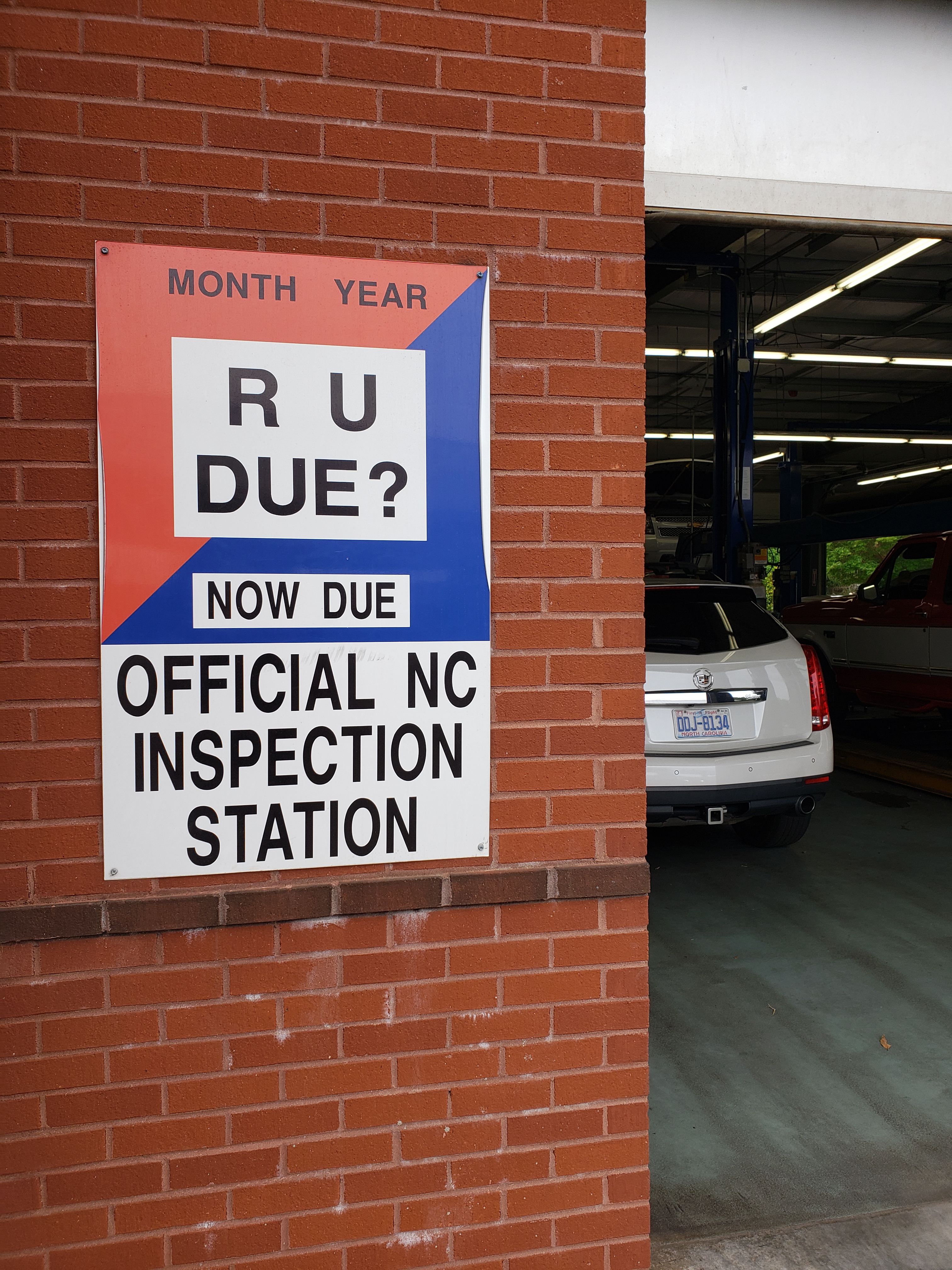 North Carolina State Inspection